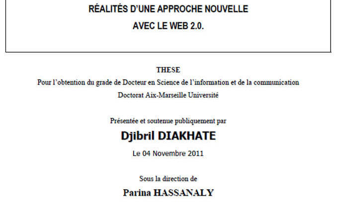 Veille technologique et intelligence économique en pme et tpe : réalités d’’une approche nouvelle avec le web 2.0.