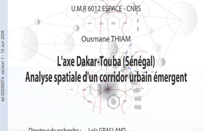 L&rsquo;axe Dakar-Touba (Sénégal). Analyse spatiale d&rsquo;un corridor urbain émergent