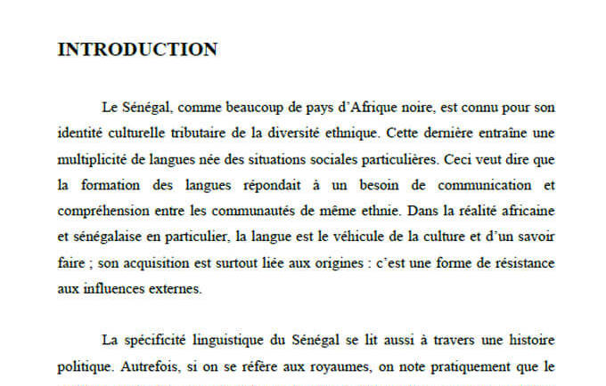 Les interférences entre le français et le wolof au Sénégal